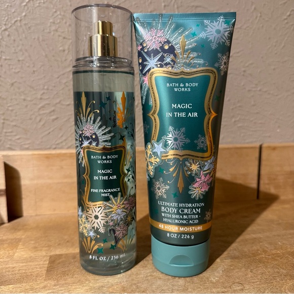 Bath & Body Works Other - NWT Magic in the Air Hydration Cream and Fragrance Mist Bundle